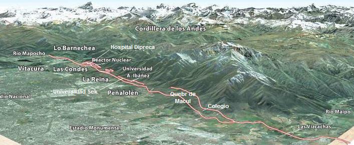 Científicos afirman que se podría producir un gran terremoto en Santiago por falla geológica de San Ramón