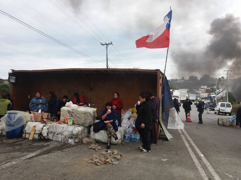 Protestas en Chiloé: Trabajadores del Salmón demandan fin a contrato por «obra y faena»