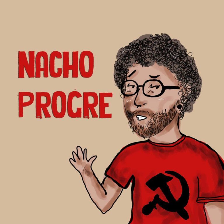 Nacho Progre y feminista, para la risa un macho manipulador de las banderas feministas