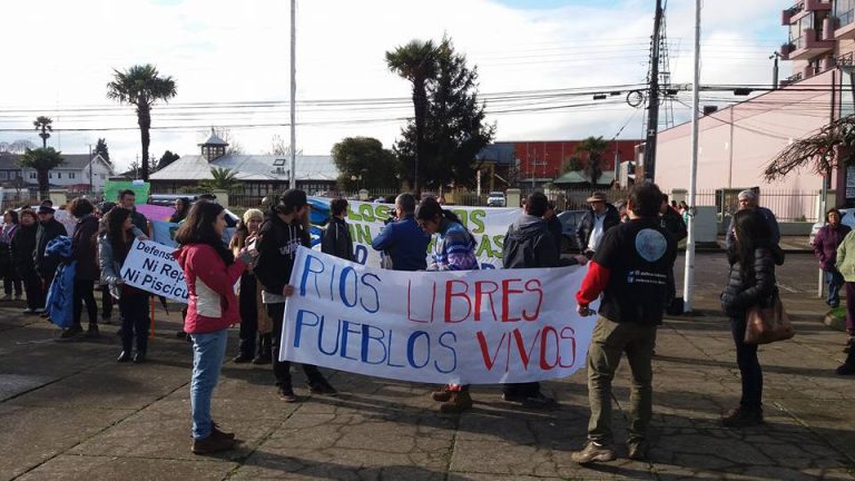 Río Bueno y Cuenca del Ranco protestaron contra represa en caudal clave para biodiversidad y espiritualidad Mapuche