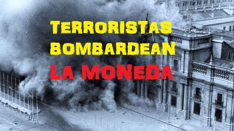 Ataque Terrorista bombardea La Moneda con apoyo de  terroristas extranjeros y conmociona al mundo