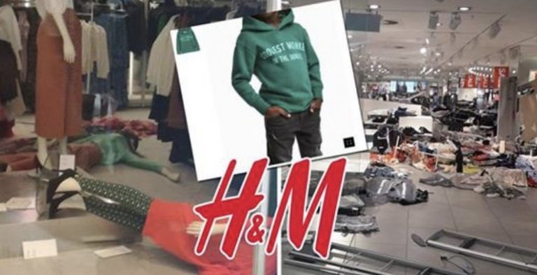 Protestas en Sudáfrica contra racismo de H&M. Piden que cierren las tiendas.