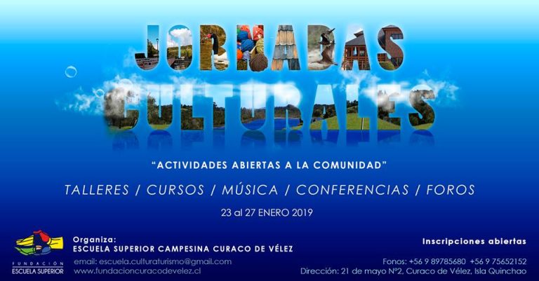 Jornadas Culturales de la Escuela Superior Campesina Curaco de Vélez se realizarán del 23 al 27 de enero