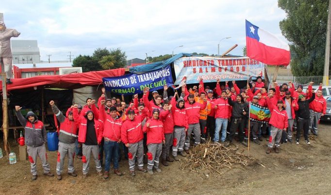 Conozca las razones de la huelga de trabajadores del salmón en Chiloé