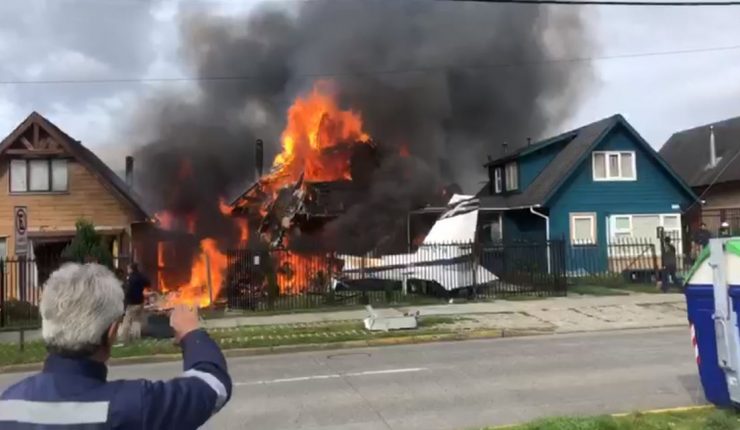 Trabajadores de salmonera Camanchaca mueren en avioneta que cayó en Puerto Montt