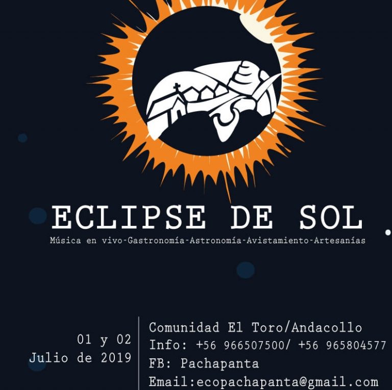 El Eclipse de Sol en la comunidad El Toro de Andacollo / 1 y 2 de julio