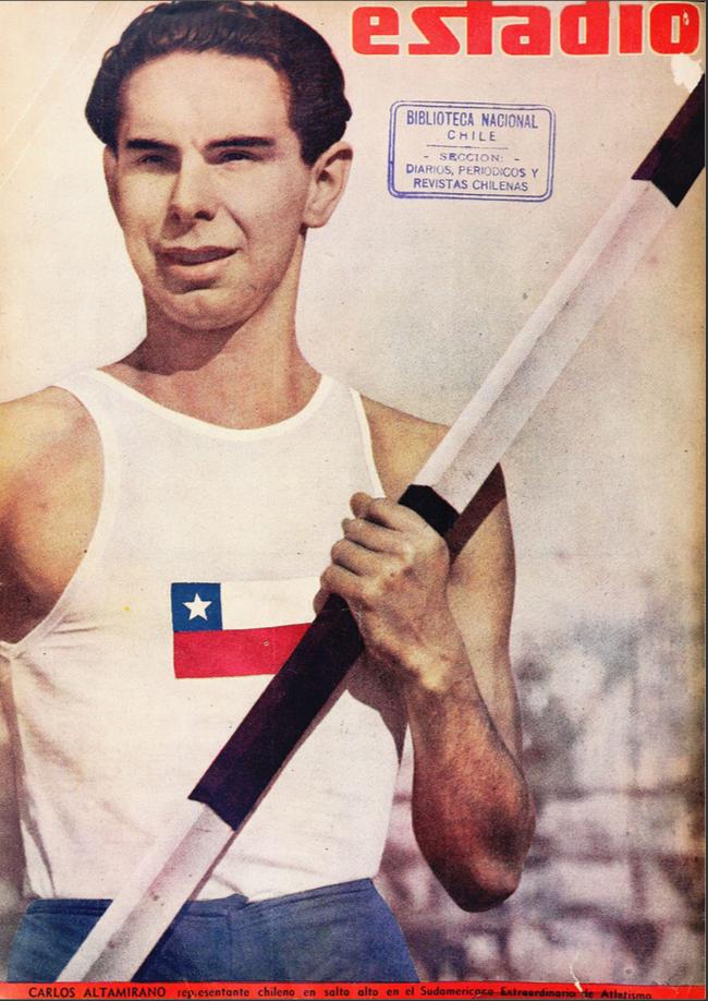 Fallece Carlos Altamirano, campeón sudamericano de salto alto 1946