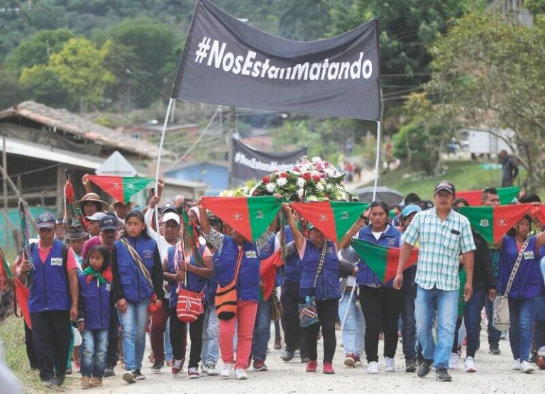 Masacre a Pueblo  Nasa en el Cauca – Colombia