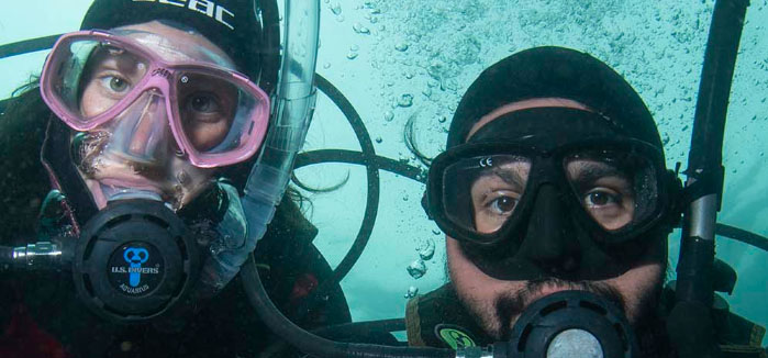 Sumérgete en las aguas marinas de la costa Valdiviana. Aquí una invitación al mar