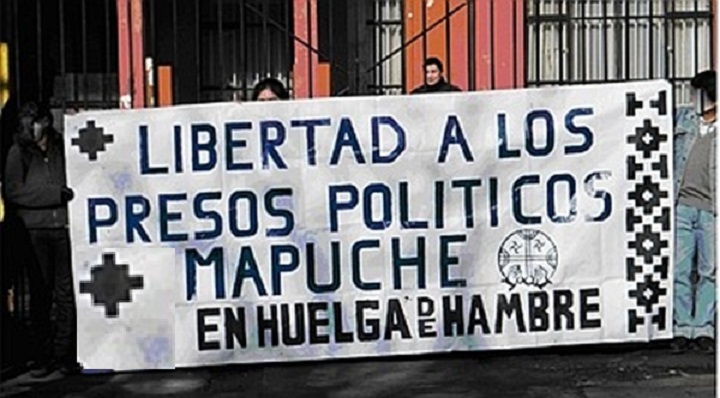 Organizaciones  de  Pueblos  Originarios  exigen  justicia  para  los  Presos  Mapuche  en  huelga  de  hambre