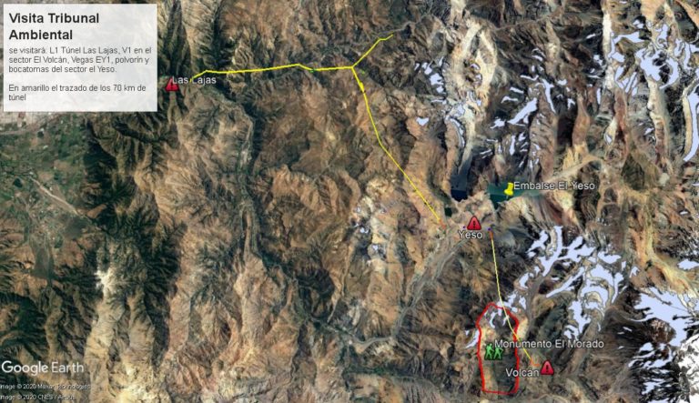 Alto Maipo prepara un gran montaje para recibir fiscalización de Tribunal Ambiental