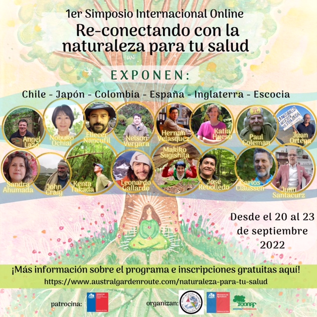 Simposio internacional sobre Salud y Naturaleza será transmitido desde la Patagonia