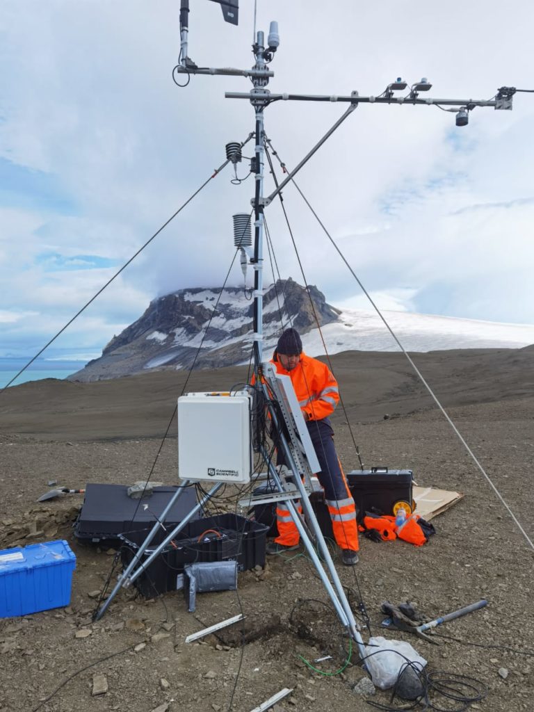 Sensores en la Antártica enviarán datos en tiempo real sobre el cambio climático