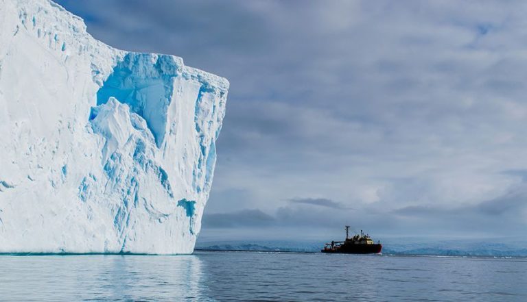 Estudio aborda vínculo entre el derretimiento de glaciares y presencia de plomo en aguas costeras polares