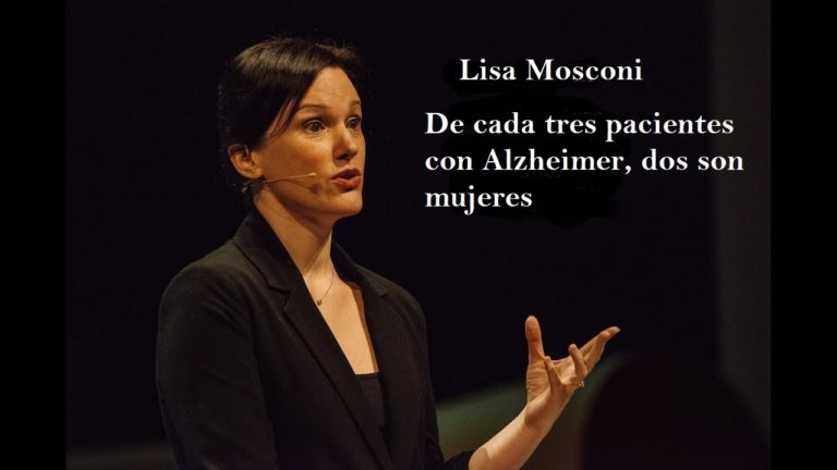 Las mujeres tienen mayor probabilidad de desarrollar Alzhéimer por la disminución de la hormona estradiol después de la menopausia, sostiene la neurocientífica italiana Lisa Mosconi