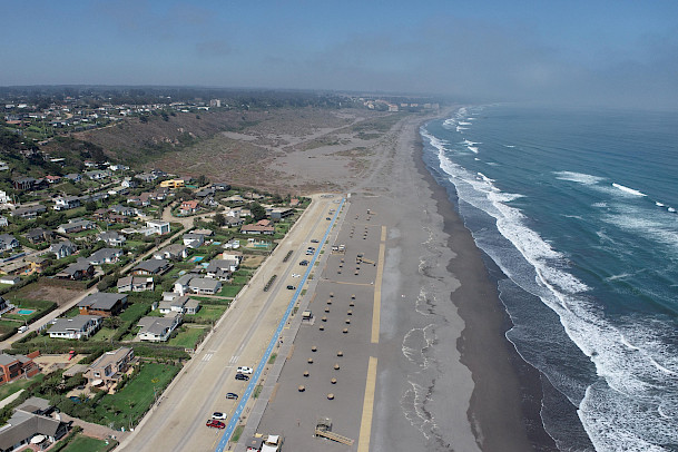 Alertan por aceleración de erosión en playas chilenas