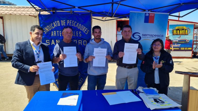 Caleta Pacheco Altamirano de San Antonio pasó a ser administrada por los pescadores artesanales