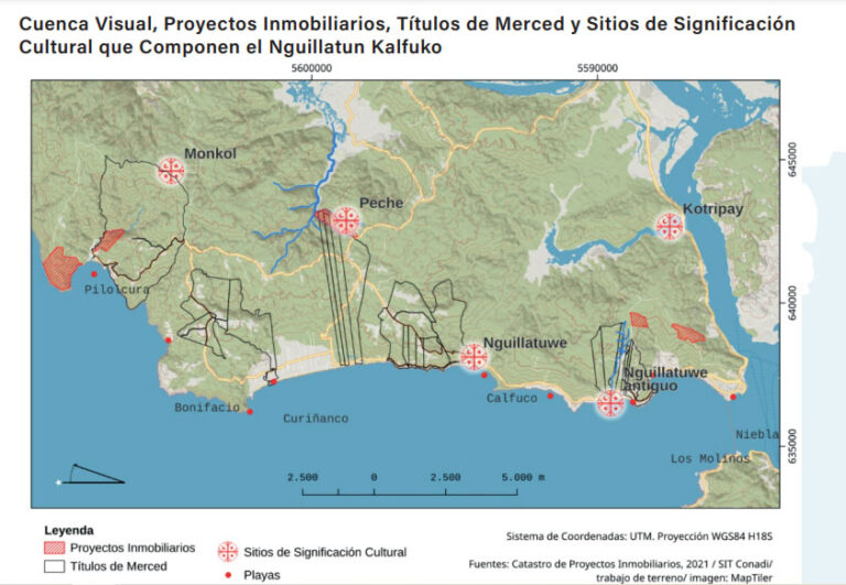 Empresa inmobiliaria que intervino zona costera Mapuche en Valdivia podría generar derrumbes como los de Reñaca y Con-Con