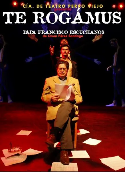 Entrevista a Omar Pérez Santiago por su obra de teatro «Te Rogamus. Papa Francisco escúchanos»;  El Papa visitó Chile en 2017 y se montó la obra sobre el legado del gran argentino Bergoglio. Hoy ruegan por la salud del Papa